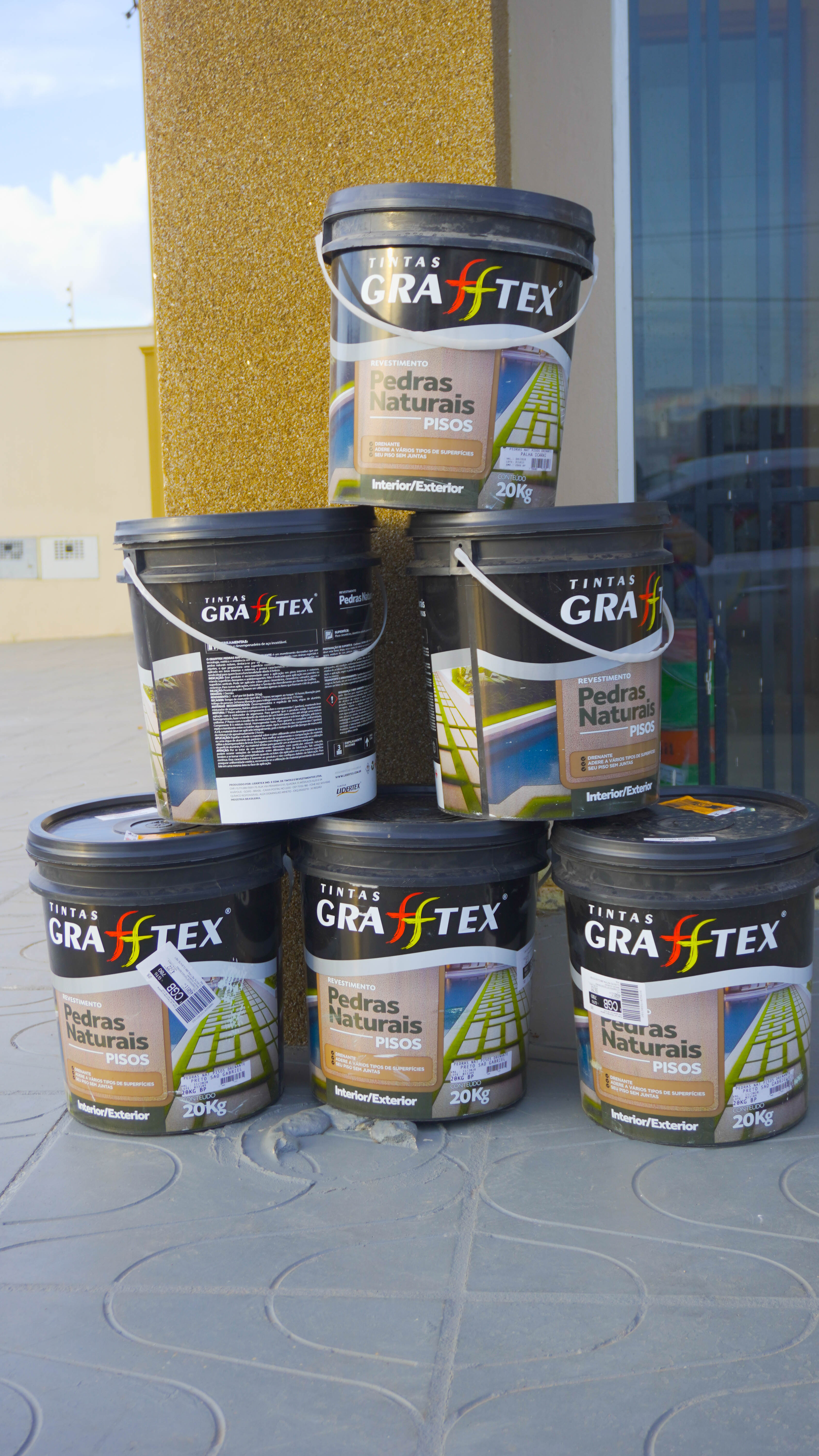 Tintas Graffitex Pedras Naturais